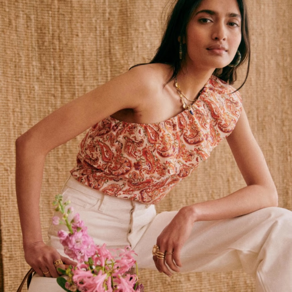 NEW with tags, Sezane Adeline Blouse – Paisley Rivera
